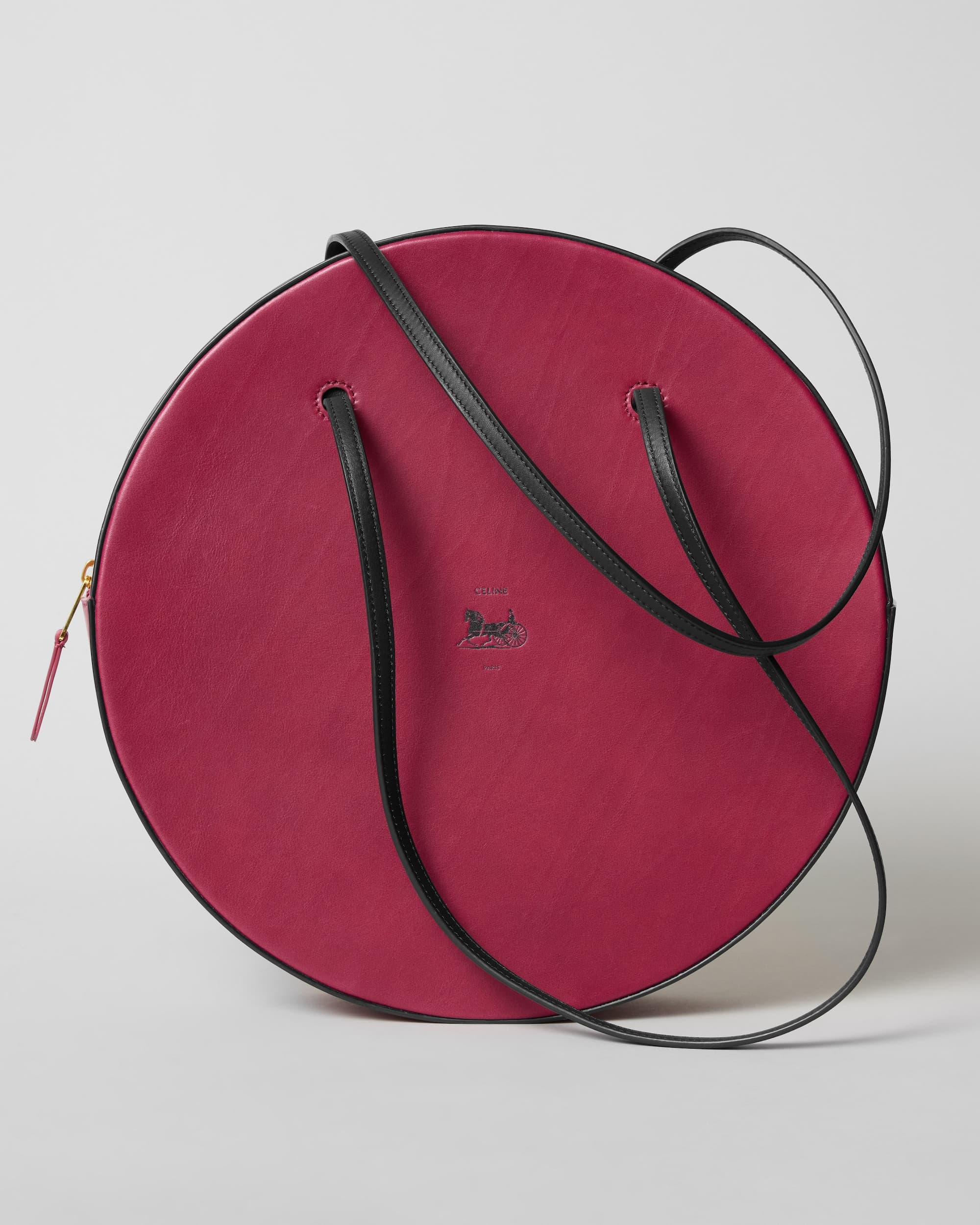 Record box in calfskin